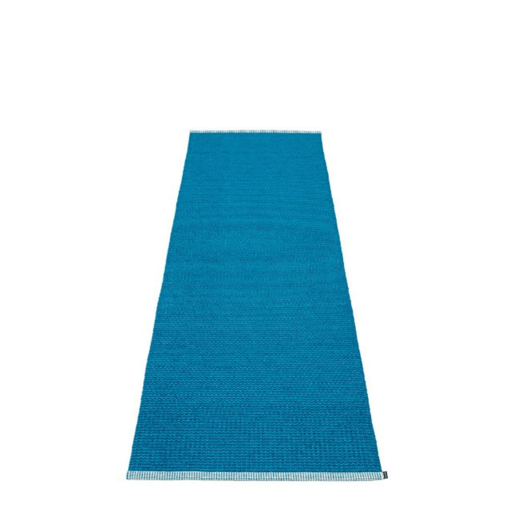 Mono Rug - Petrol - Sea Green Designs