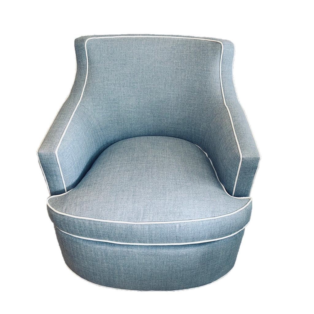 Piper Swivel Chair - Sea Green Designs