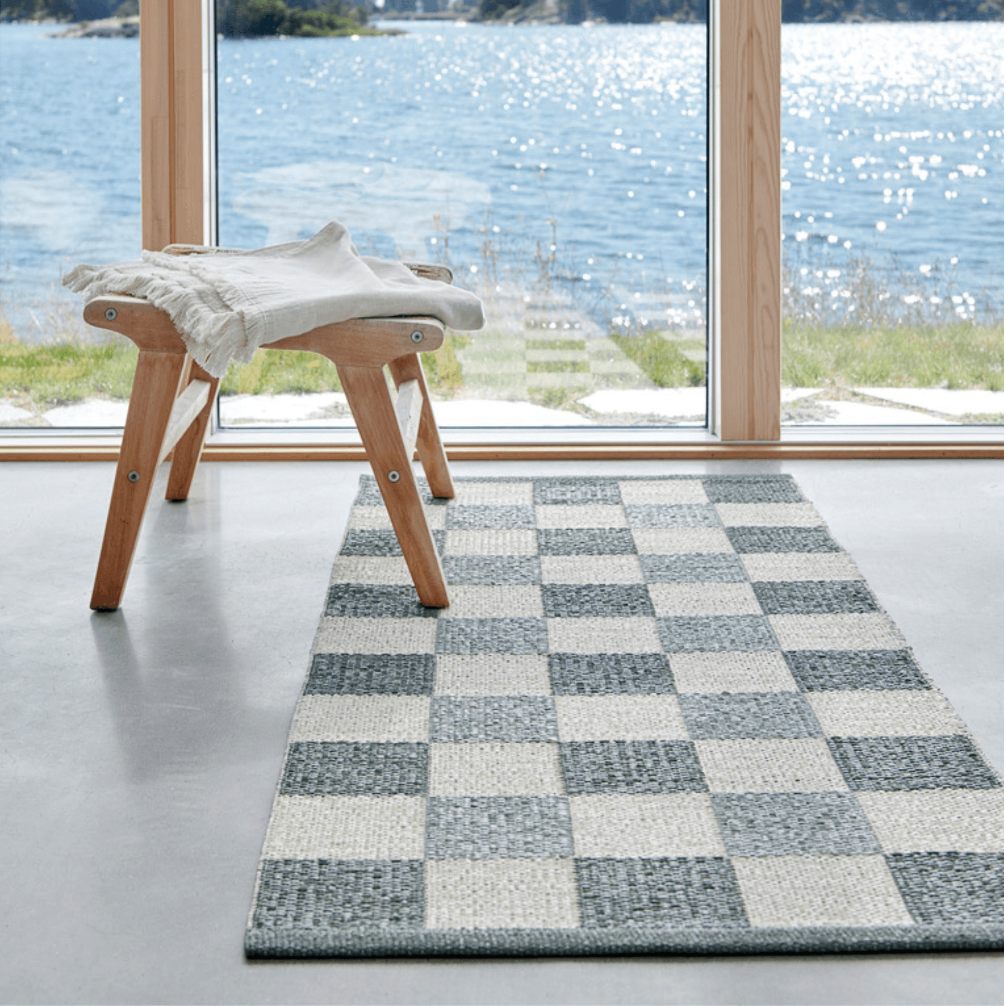 Pix Rug - Army - Sea Green Designs