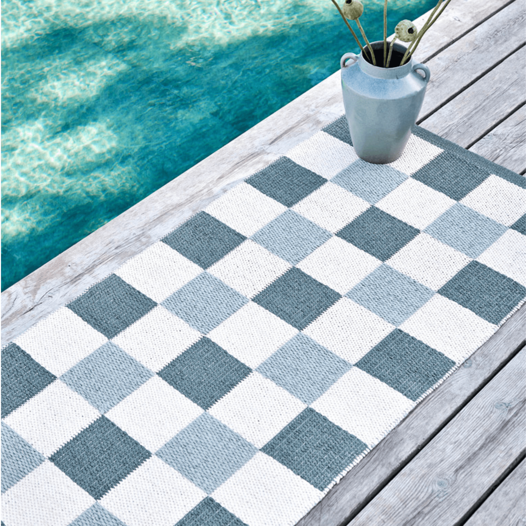 Pix Rug - Army - Sea Green Designs