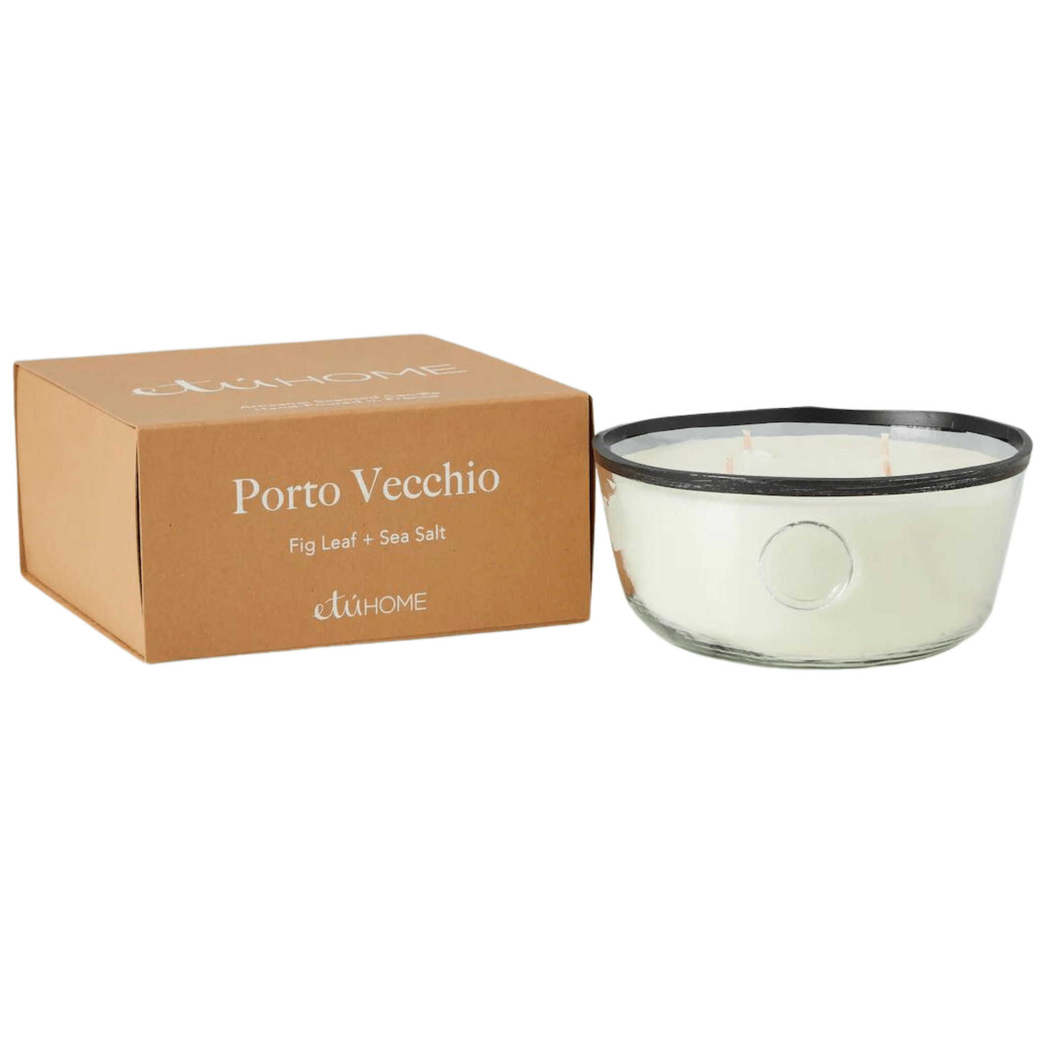 Porto Vecchio | Fig & Sea Salt | Large Candle - Sea Green Designs