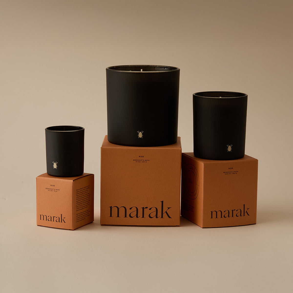 Rise Candle, Bergamot & Mate