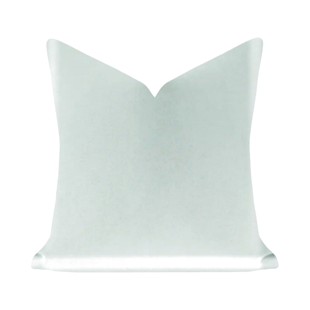 Solid Velvet Pillow in Robin's Egg