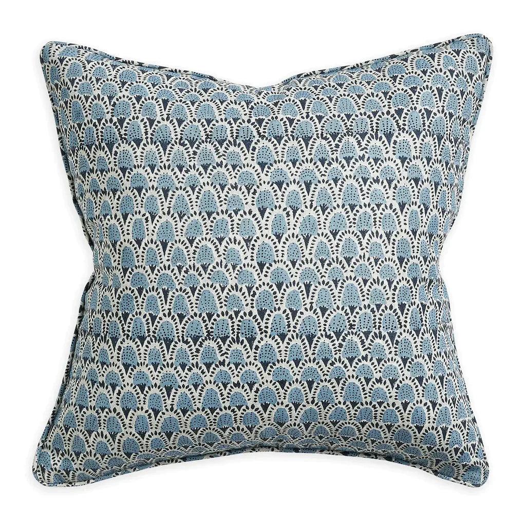 Scopello Tahoe Linen Cushion - Sea Green Designs