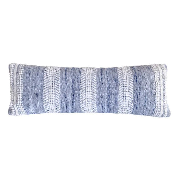 Handwoven Down Pillow 14" x 40" - Sea Green Designs