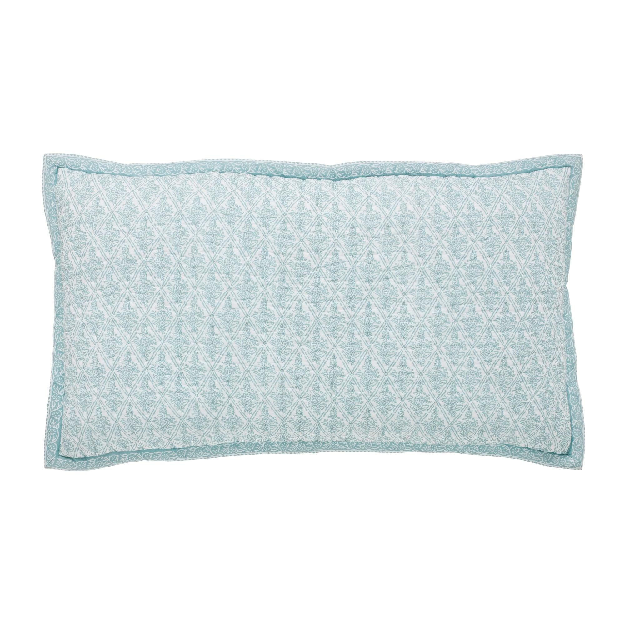 Serenity Printed Quilt Sham - Sea Green Designs