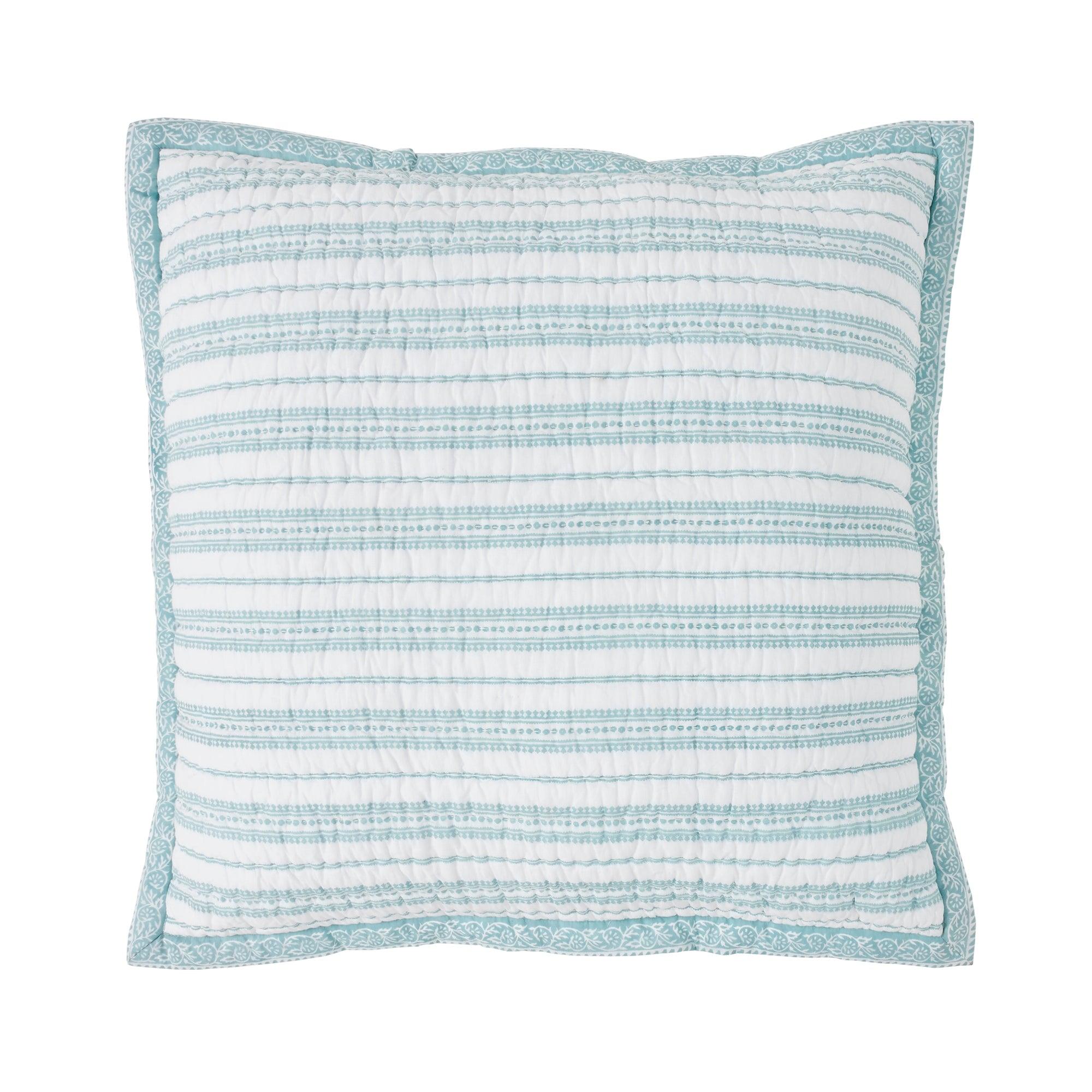 Serenity Printed Quilt Sham - Sea Green Designs