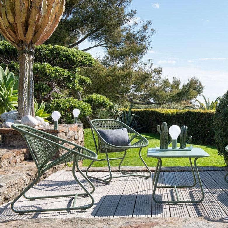Sixties Low Armchair - Sea Green Designs