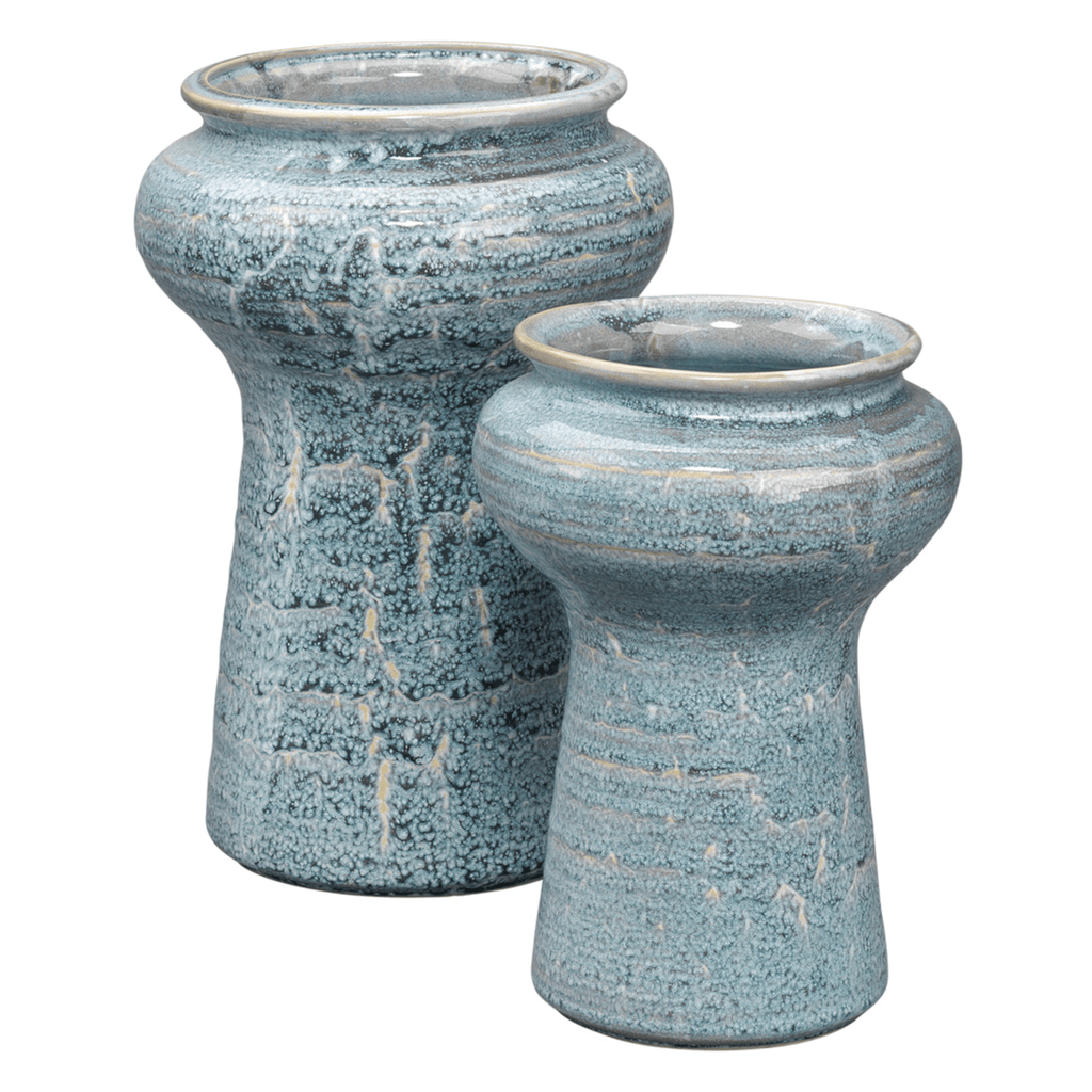 Snorkel Vases, Set of 2 - Sea Green Designs