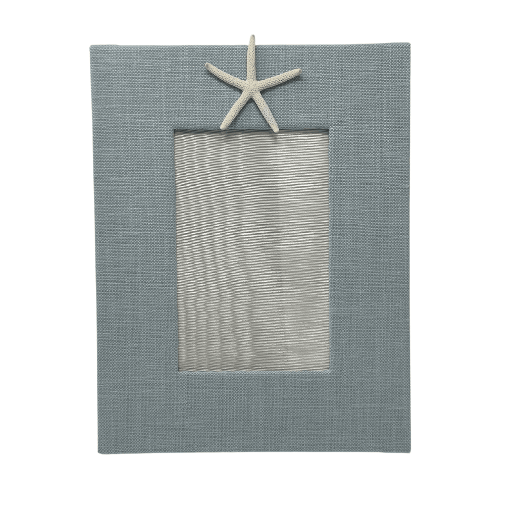 Starfish Picture Frame in Light Blue - Sea Green Designs