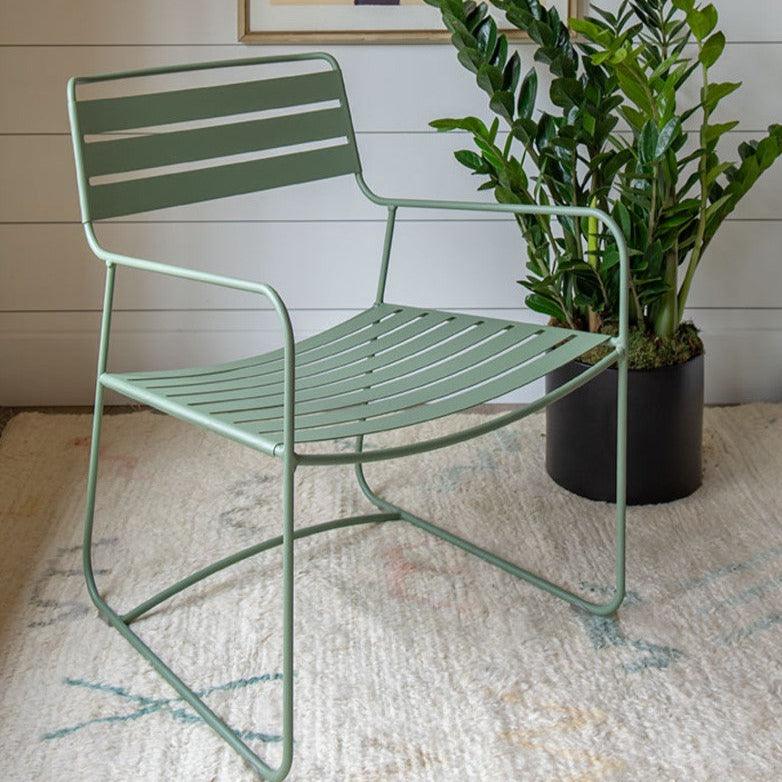 Surprising Low Armchair - Sea Green Designs
