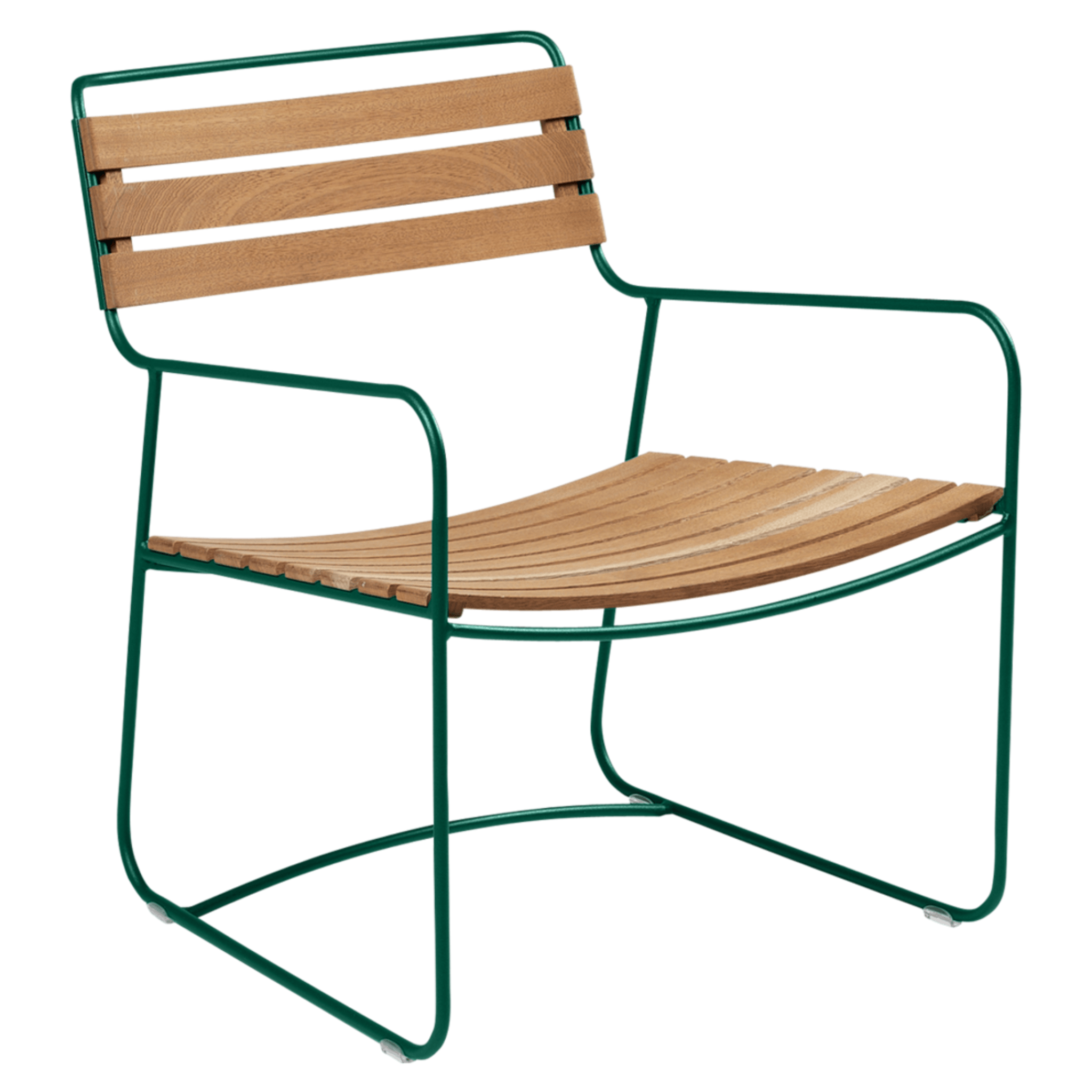 Surprising Teak Low Armchair - Sea Green Designs