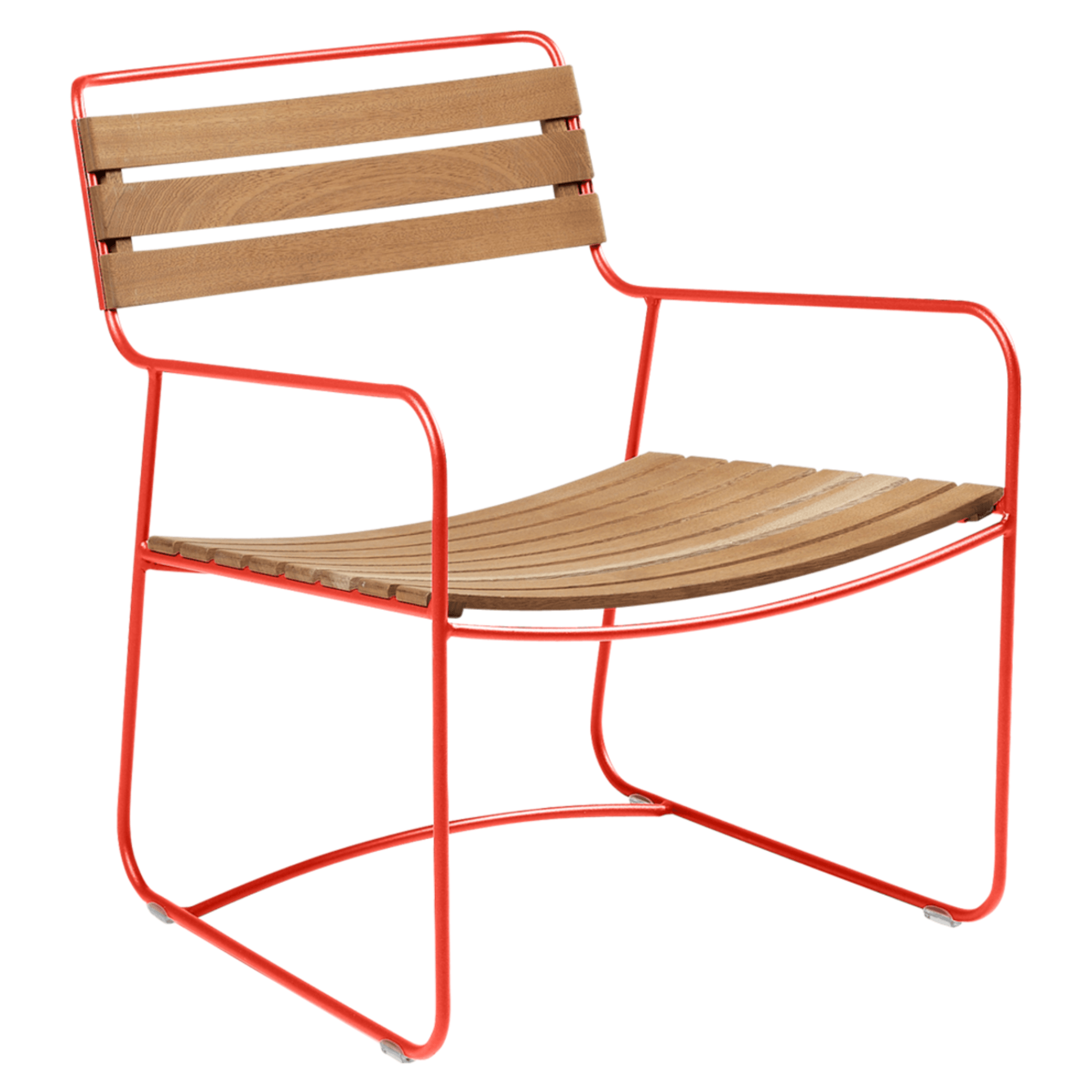 Surprising Teak Low Armchair - Sea Green Designs