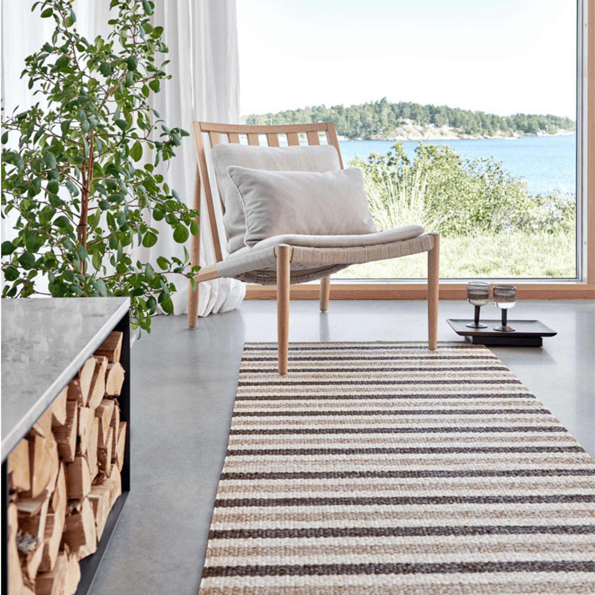 Teo Rug - Brown - Sea Green Designs