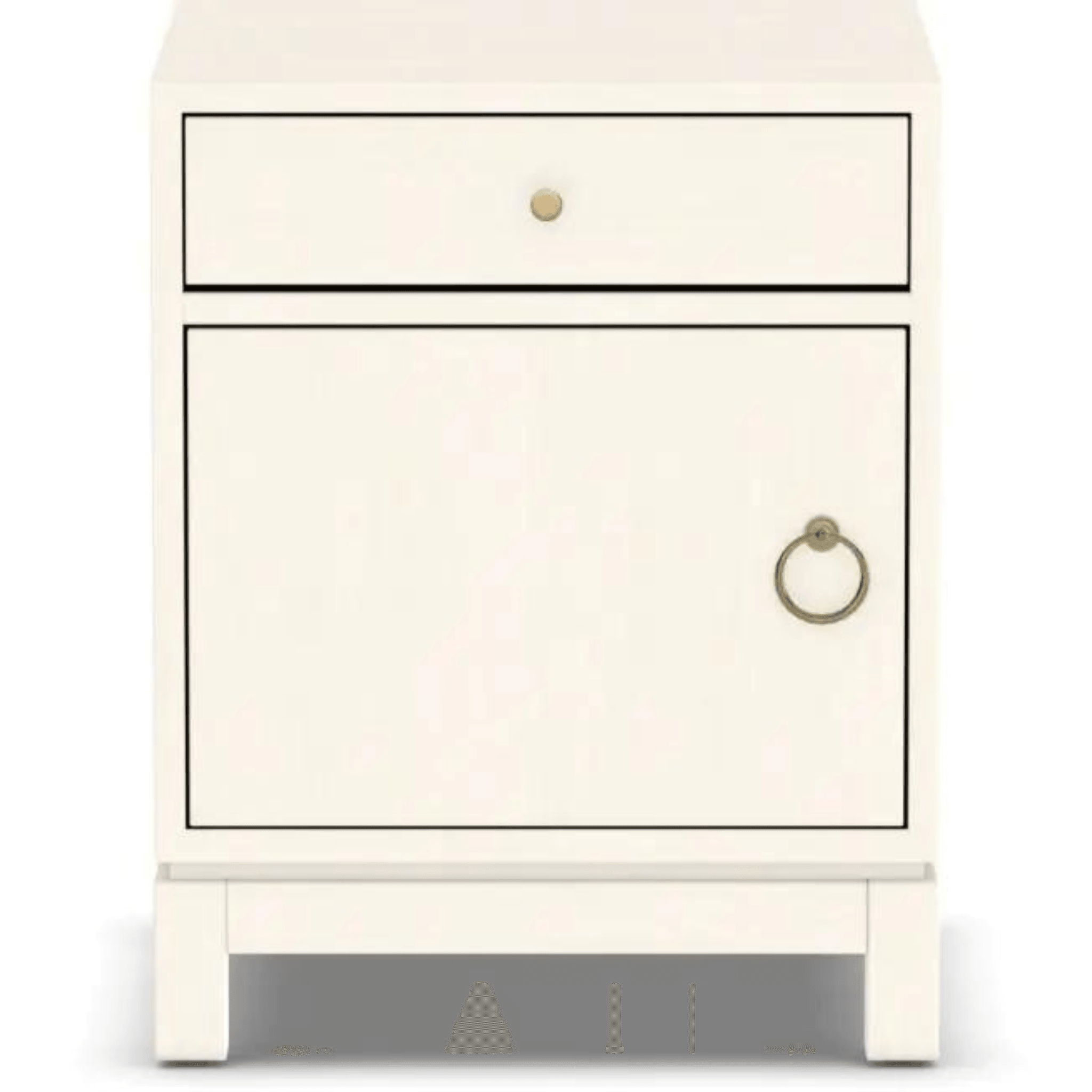 Tomlin Drawer & Door Nightstand - Sea Green Designs