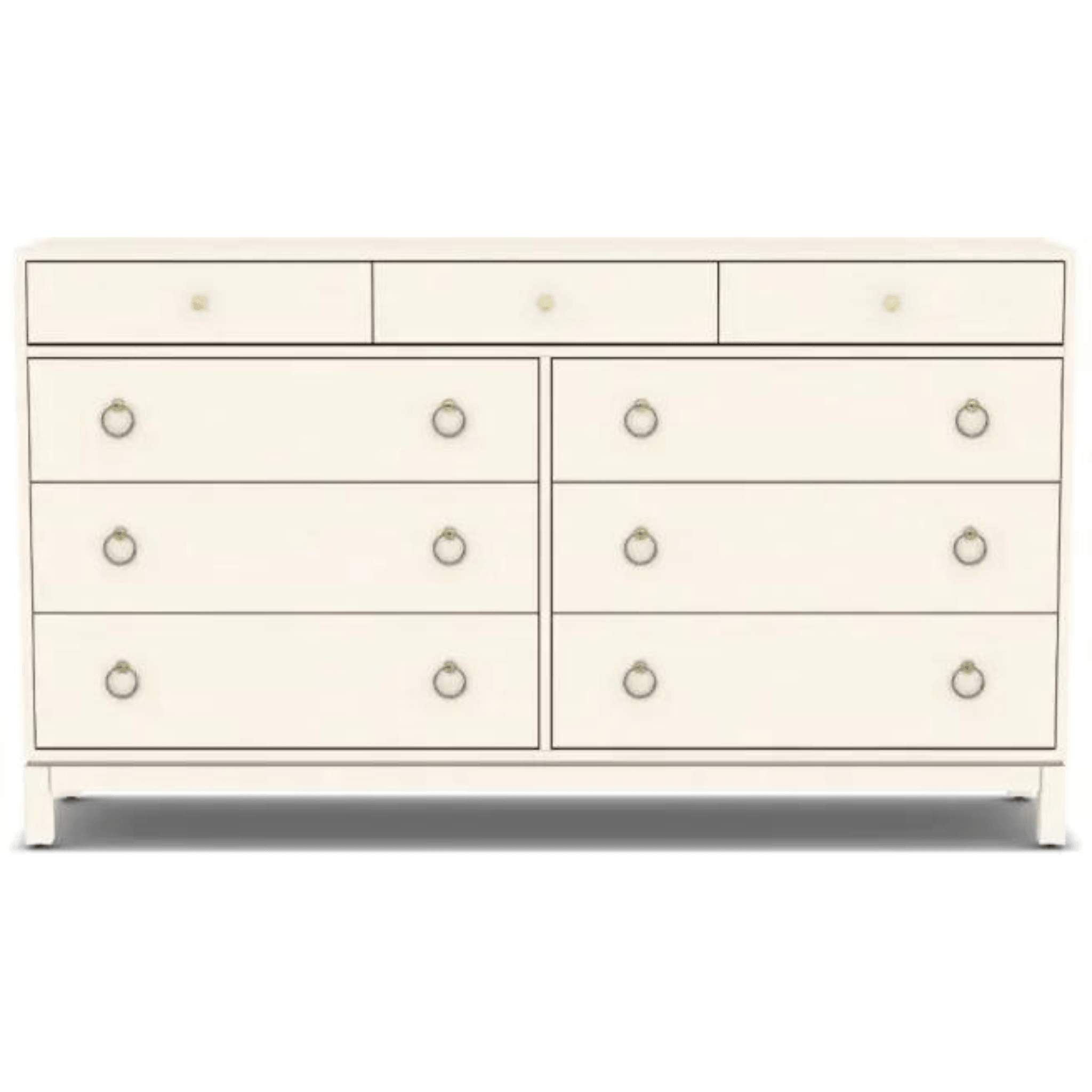Tomlin Nine Drawer Dresser - Sea Green Designs