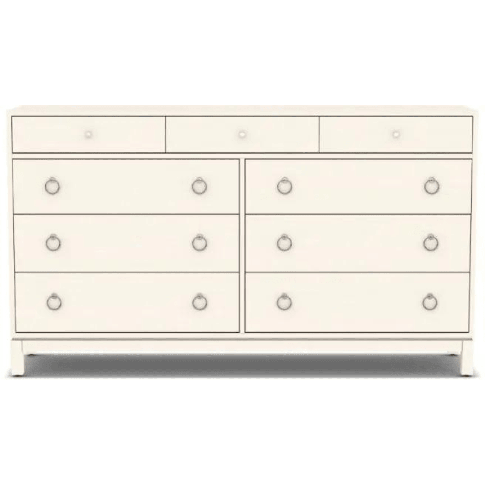 Tomlin Nine Drawer Dresser - Sea Green Designs