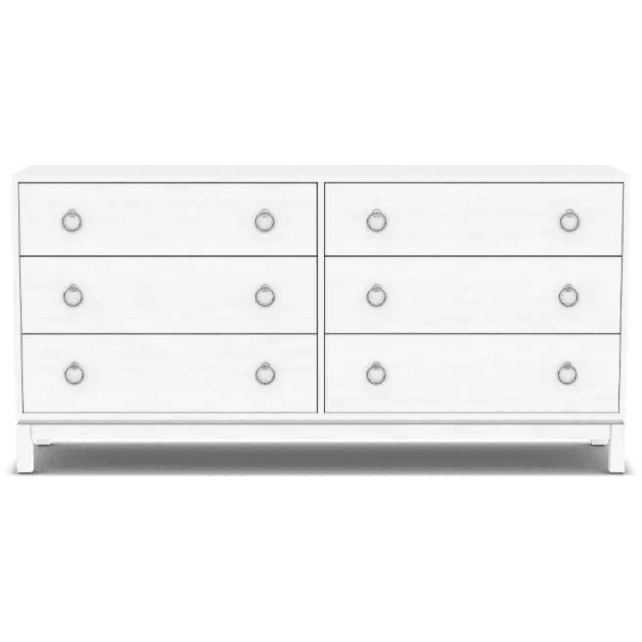Tomlin Six Drawer Dresser - Sea Green Designs