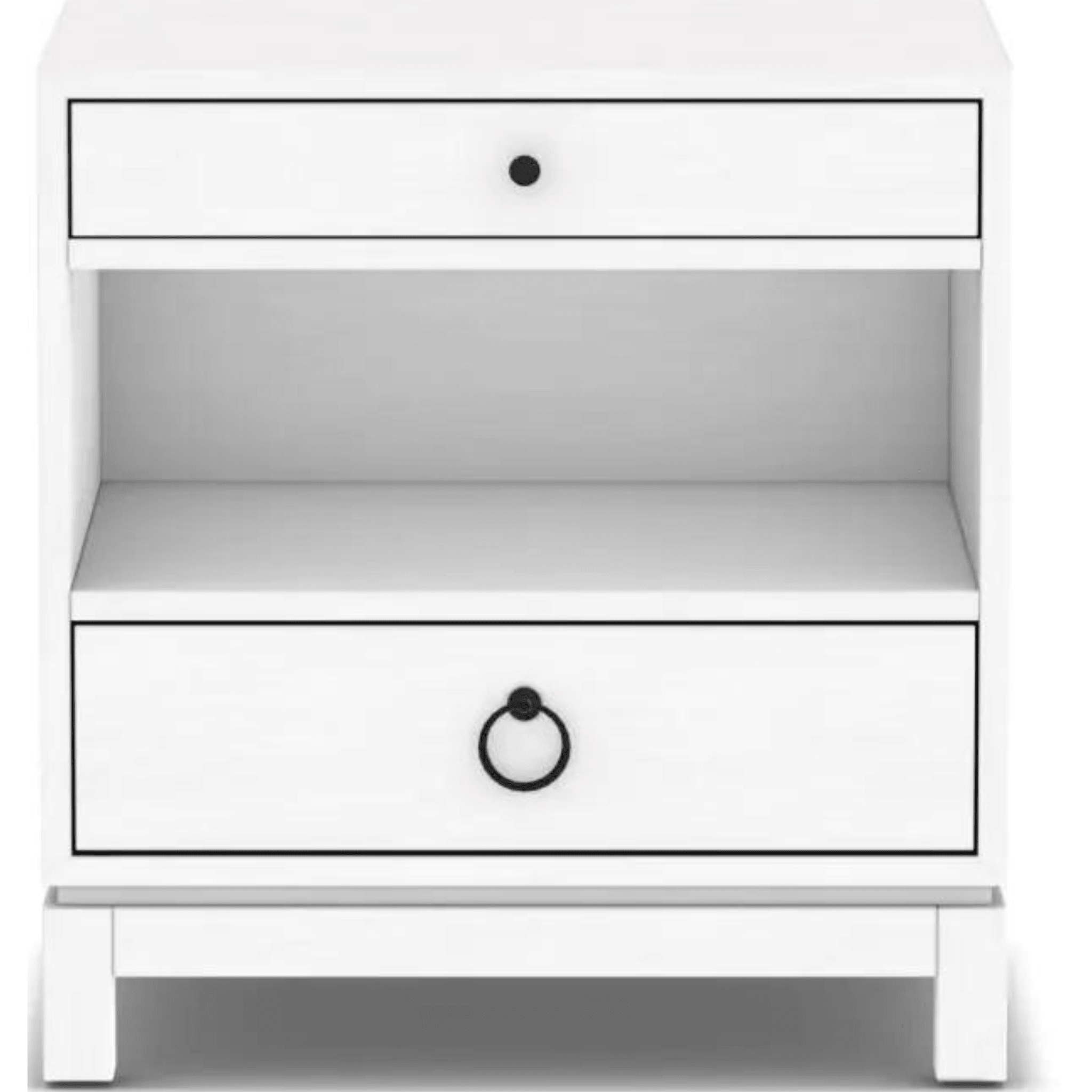 Tomlin Two Drawer Nightstand - Sea Green Designs