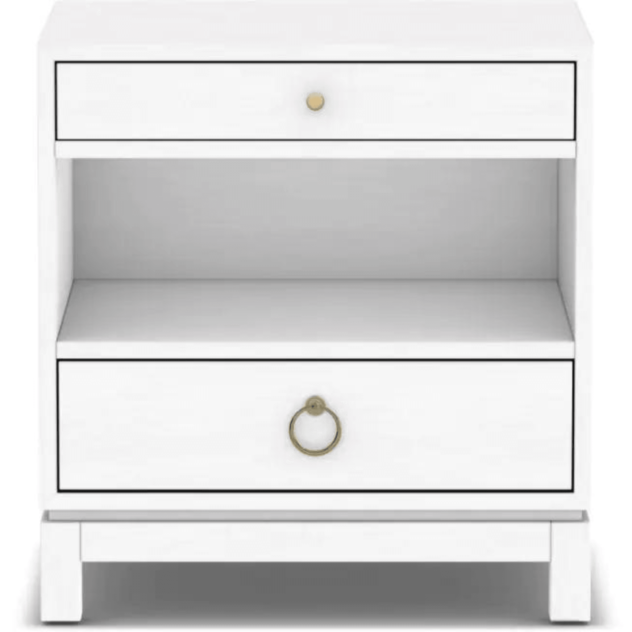 Tomlin Two Drawer Nightstand - Sea Green Designs