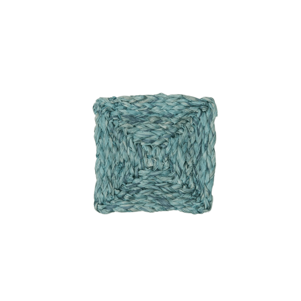 Zoey Mixed Blue Square Coaster (4) - Sea Green Designs
