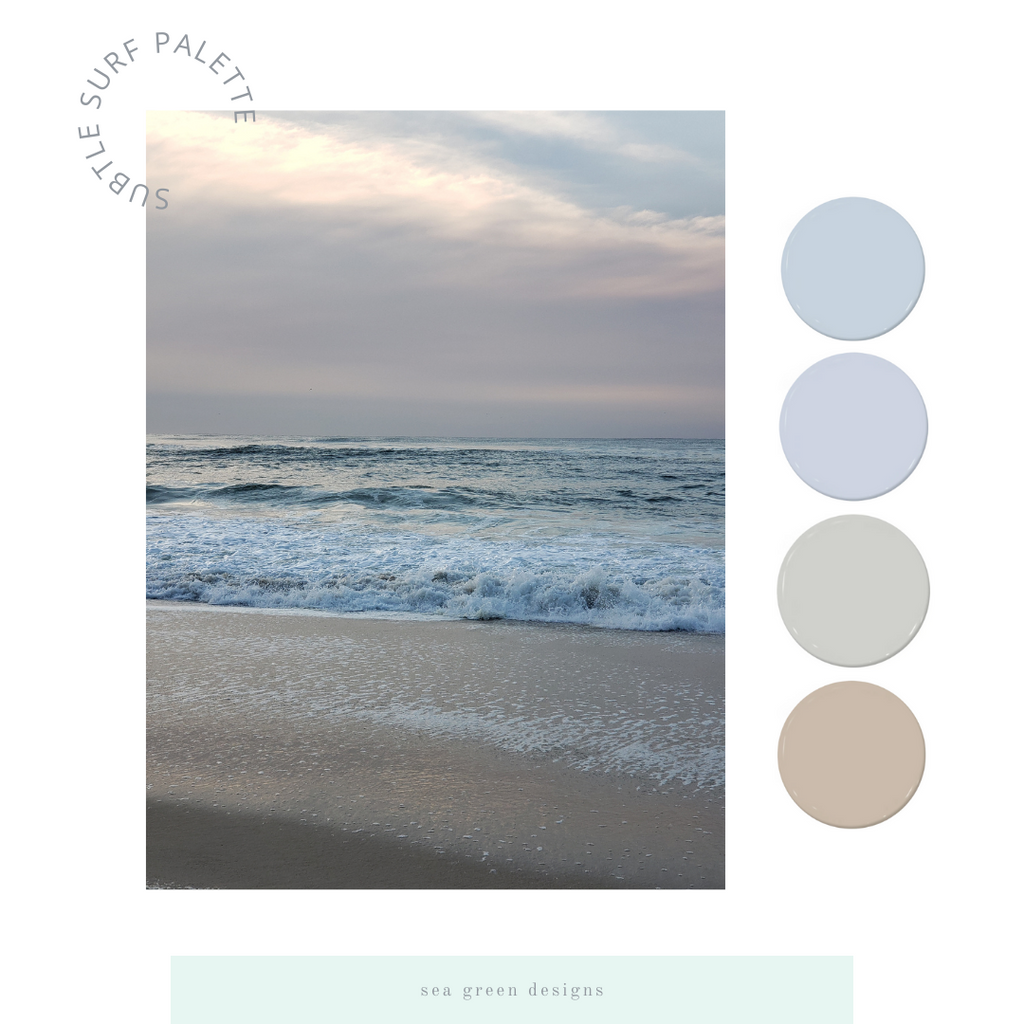 Shore Color Coastal Color Palettes for Your Home – Sea Green Designs