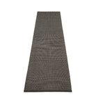 Emm Rug - Black Linen Metallic - Sea Green Designs