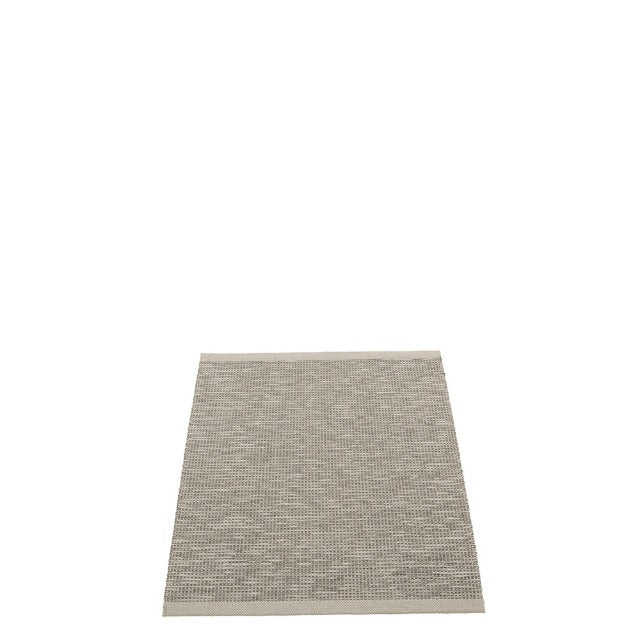 Sam Rug - Warm Grey Charcoal - Sea Green Designs