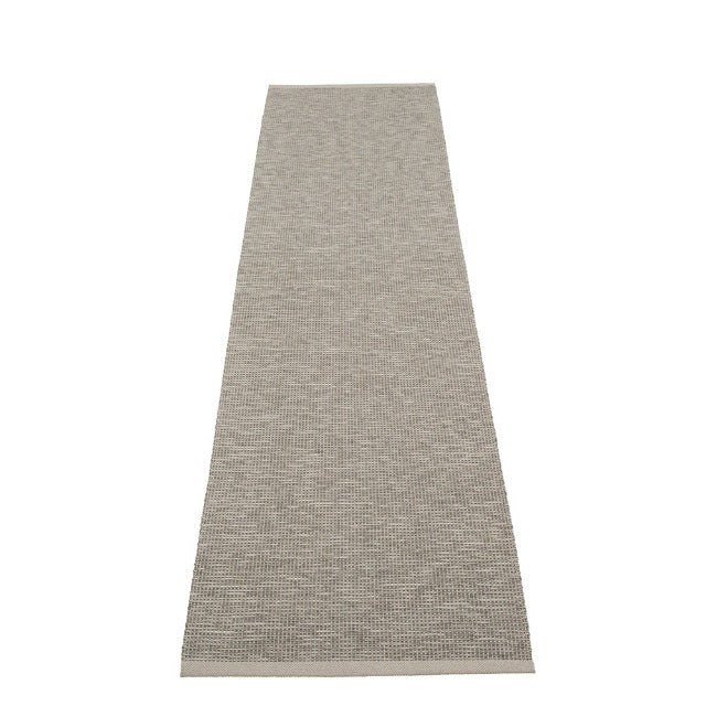 Sam Rug - Warm Grey Charcoal - Sea Green Designs