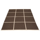 Criss Rug in Dark Brown - Sea Green Designs