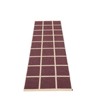 Criss Rug in Burgundy - Sea Green Designs