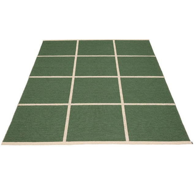Criss Rug in Leaf - Sea Green Designs