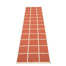Criss Rug in Brick - Sea Green Designs