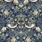 Fragaria Garden Wallpaper - Sea Green Designs