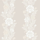 Blooming Stripe Wallpaper - Sea Green Designs