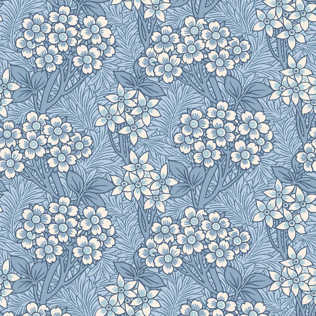 Floral Vine Wallpaper - Sea GReen Designs