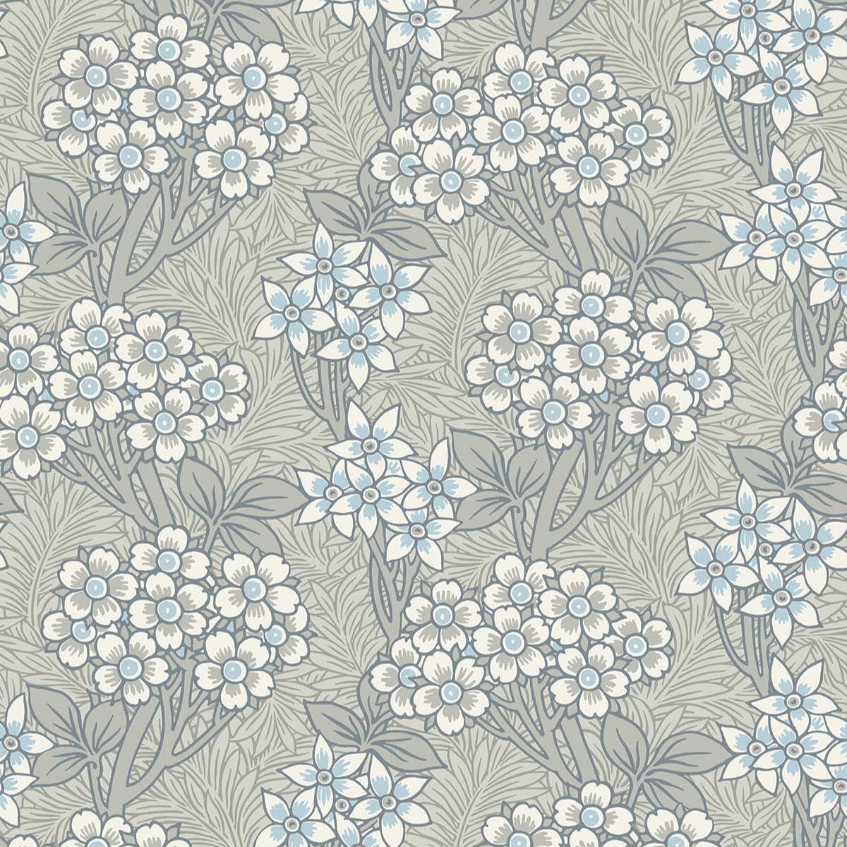 Floral Vine Wallpaper - Sea GReen Designs