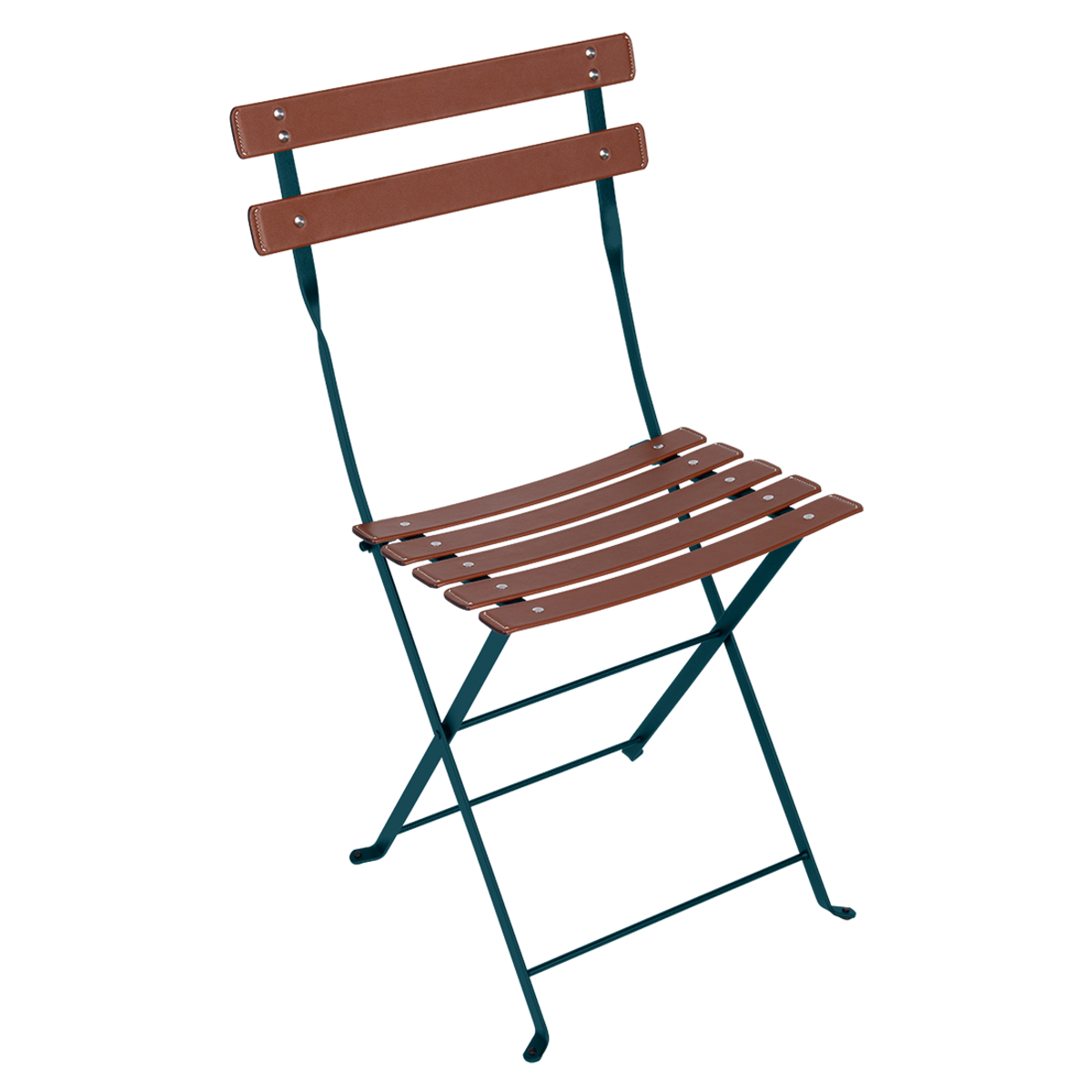 Bistro Leather Chair - Sea Green Designs