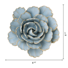 Coral Robin's Egg Blue Keiko Peony Flower - Sea Green Designs