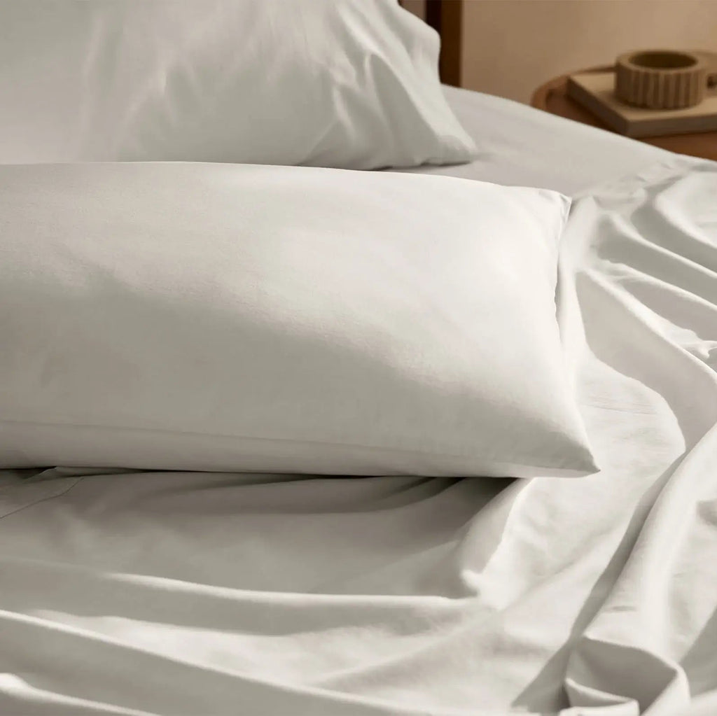 Signature Vintage Washed Sheet Set - Sea Green Designs