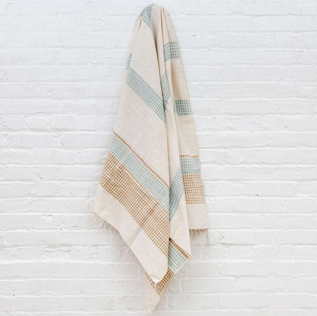 Camden Cotton Bath Towel - Sea Green Designs