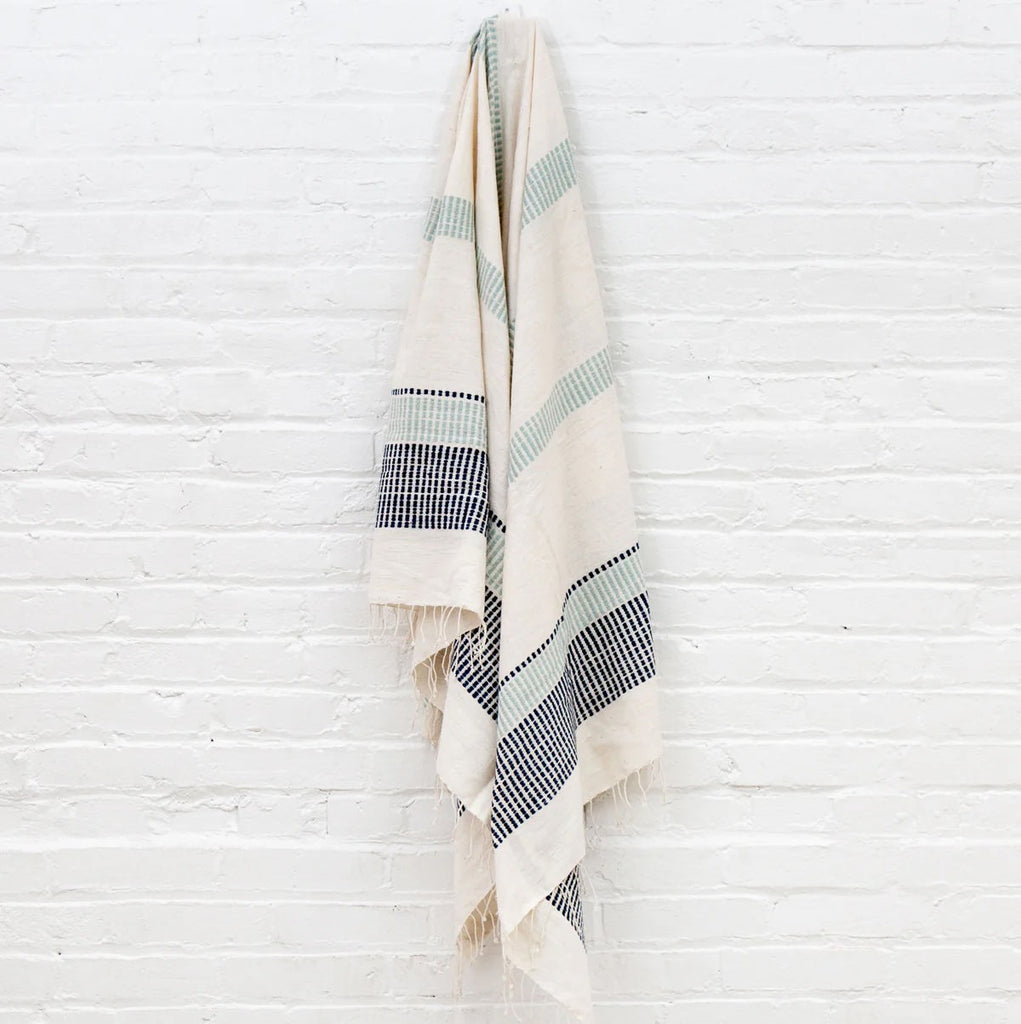 Camden Cotton Bath Towel - Sea Green Designs