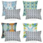 Porto Tiles Navy 14x20 Pillow - Sea Green Designs
