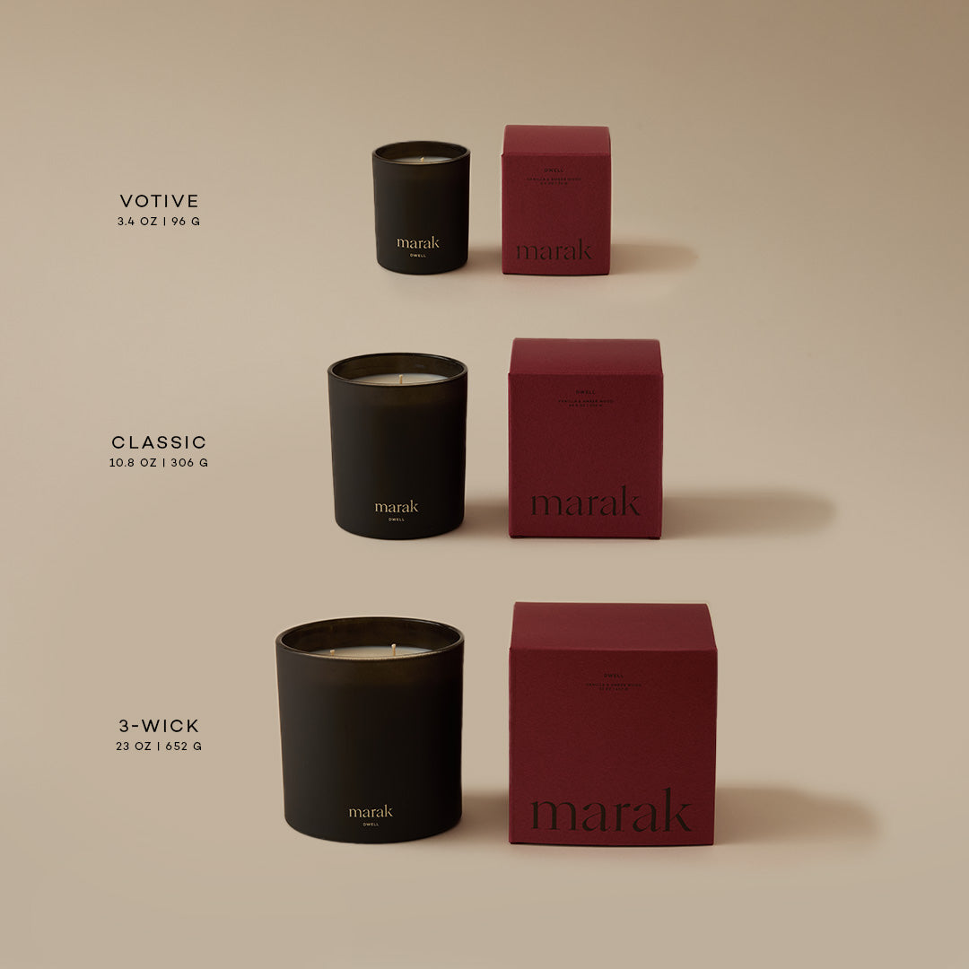 DWELL — VANILLA & AMBER WOOD - Sea Green Designs