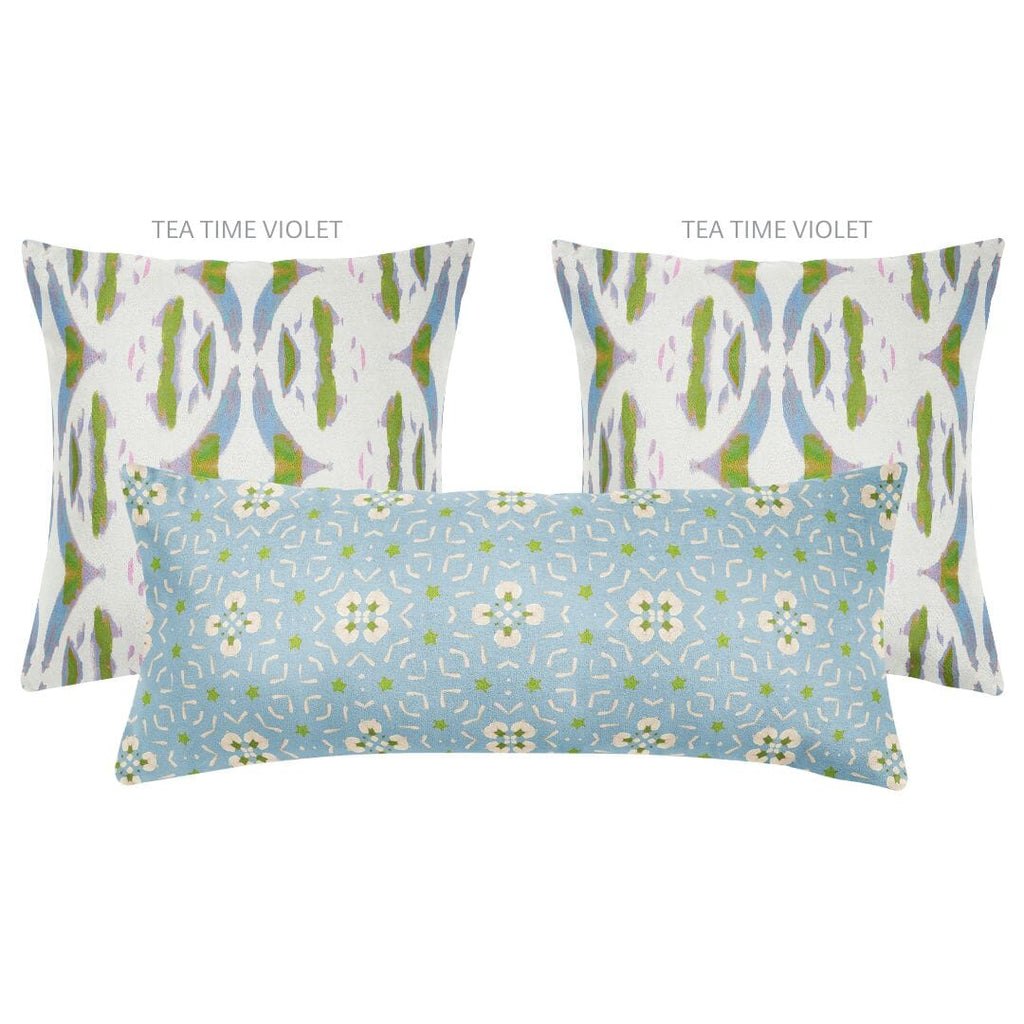 Dorset Garden Blue 14x36 Pillow - Sea Green Designs