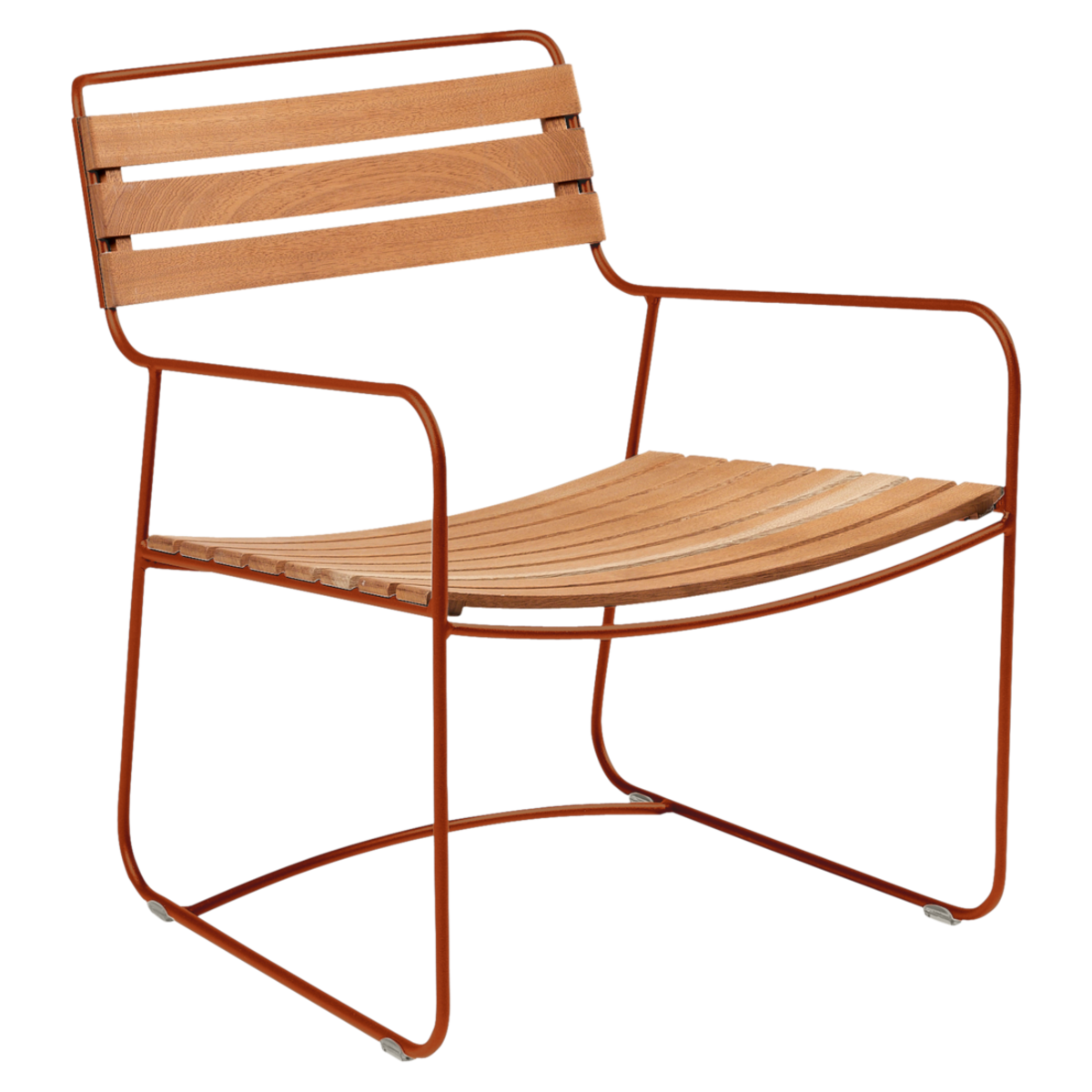 Surprising Teak Low Armchair - Sea Green Designs