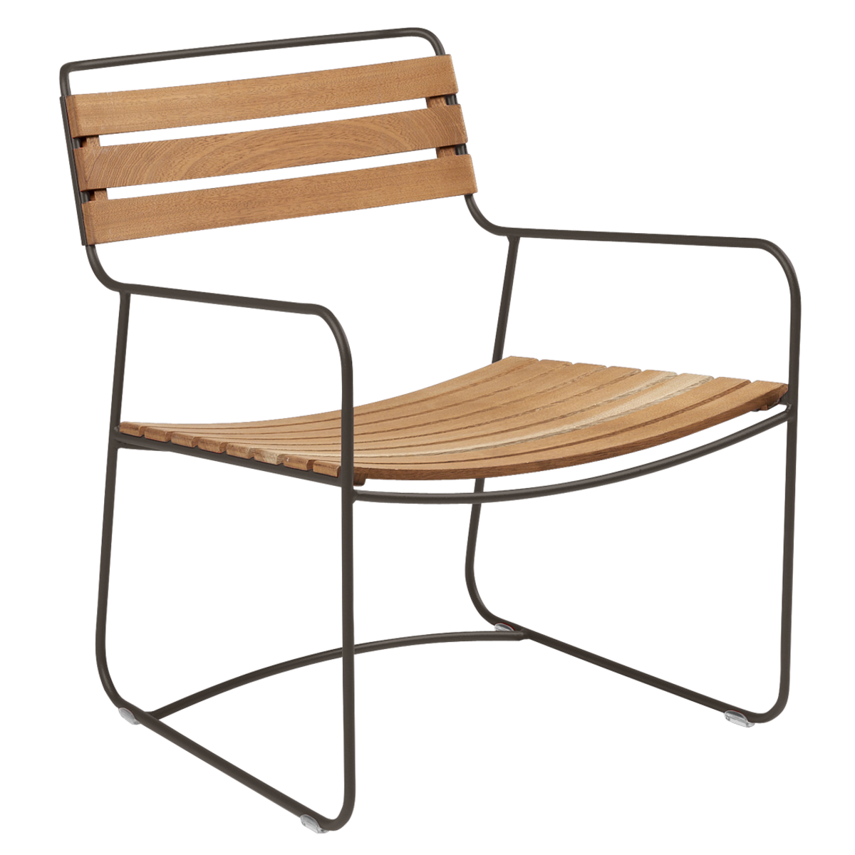 Surprising Teak Low Armchair - Sea Green Designs