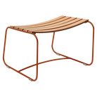 Surprising Teak Footrest - Sea Green Designs