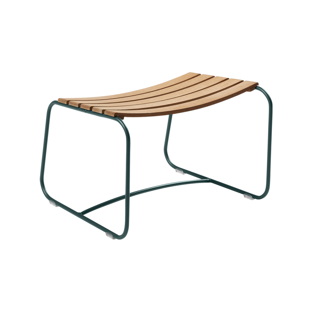 Surprising Teak Footrest - Sea Green Designs