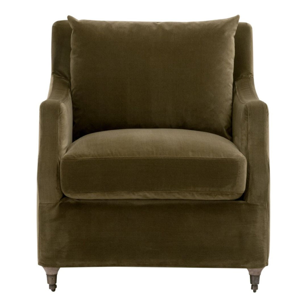 Jade Slipcover Club Chair